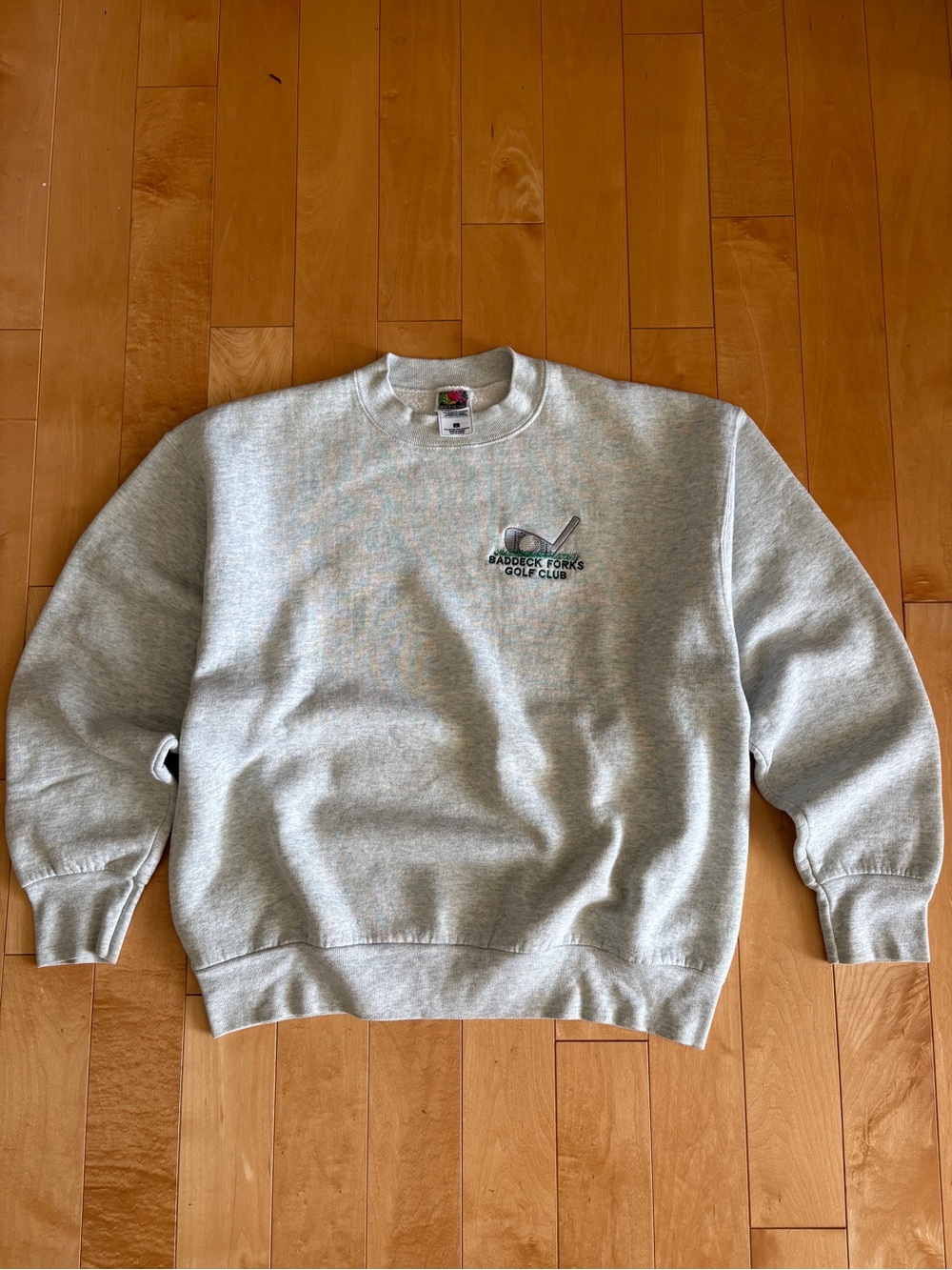 Vintage golf crewneck fruit of the loom
